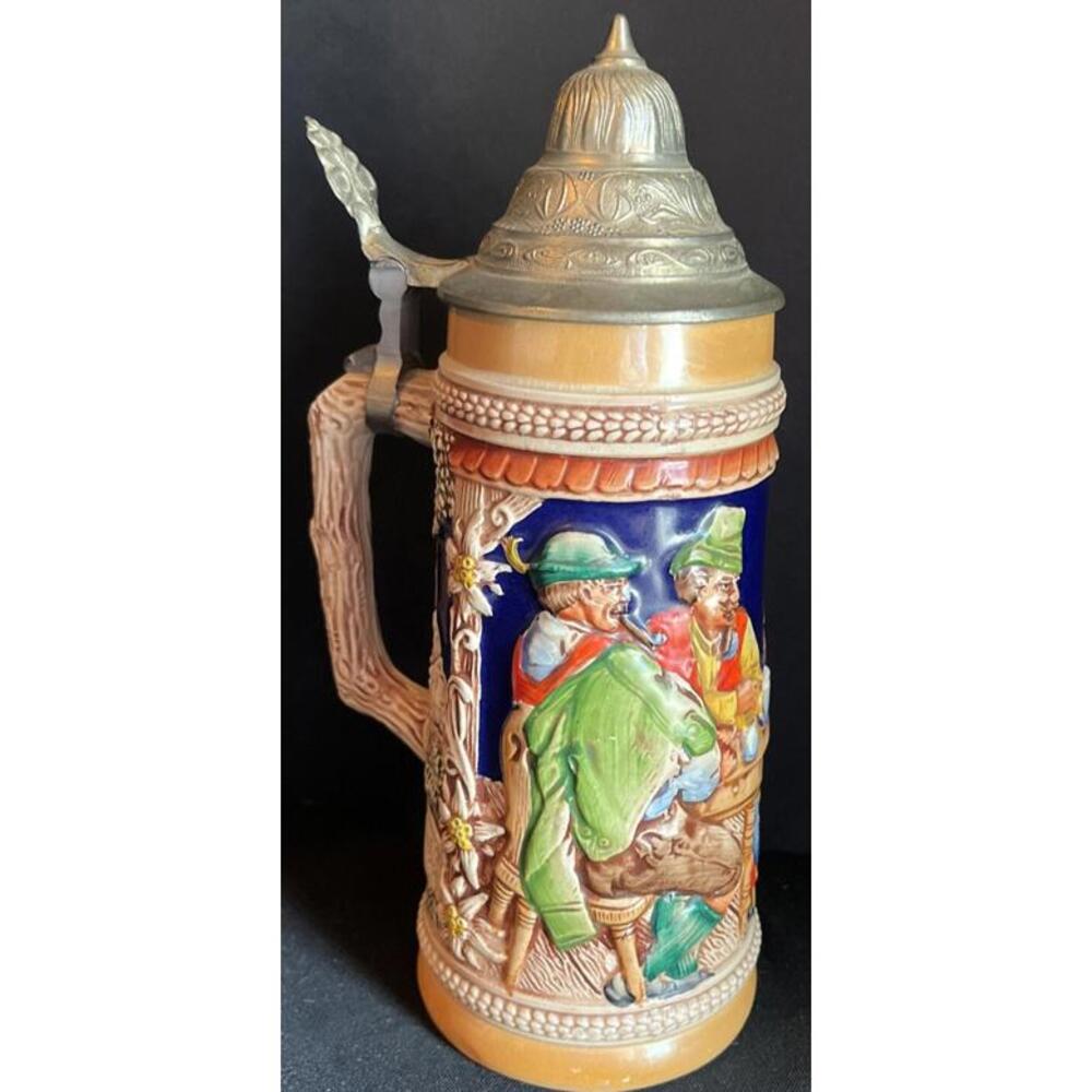 VINTAGE BEER STEIN BY  SIMON PETER GERZ WESTERN GERMANY GREAT CONDITION